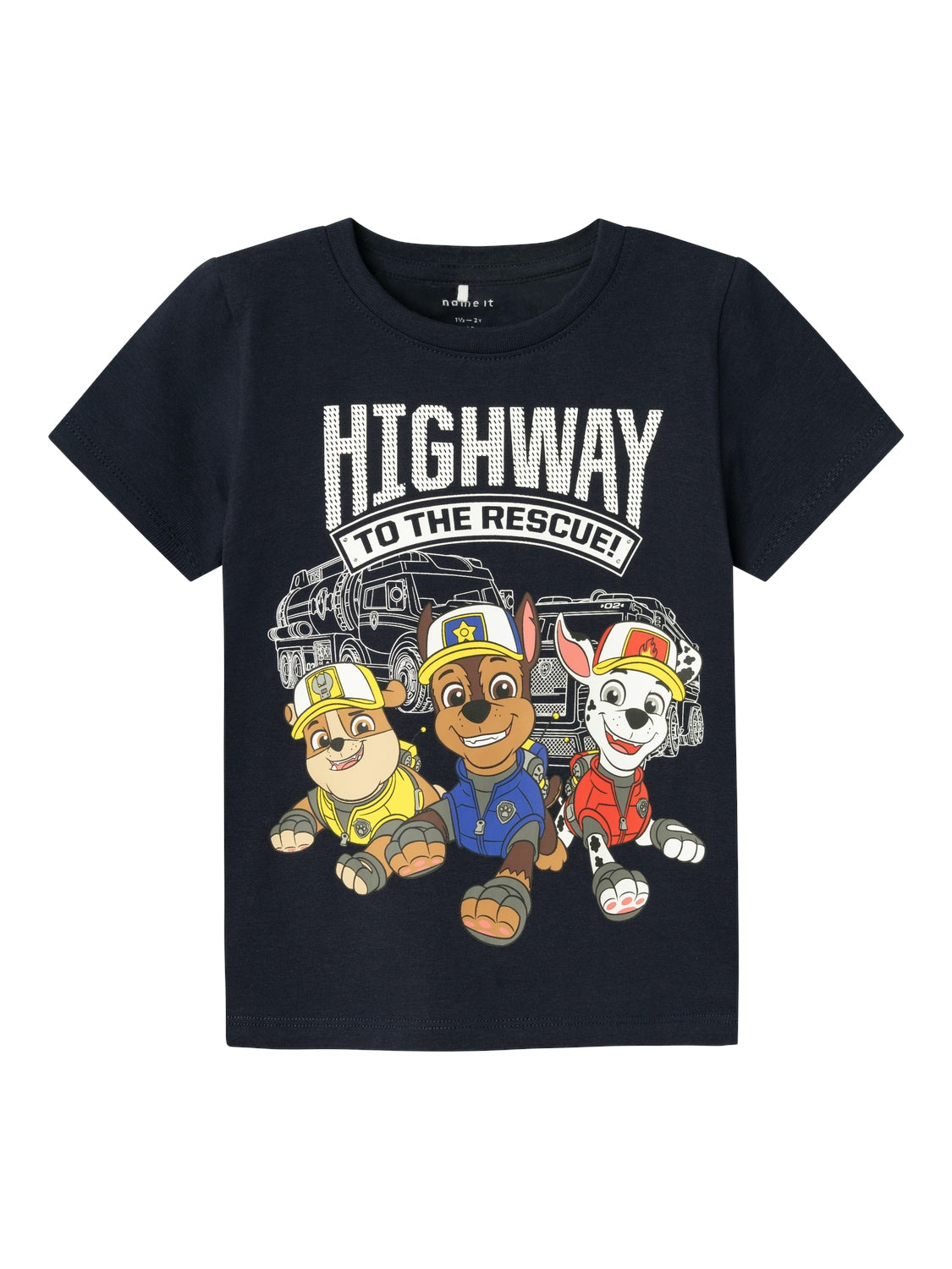 Paw Patrol T-shirt i Mørk Saphir til Små Fans - Fantastisk!
