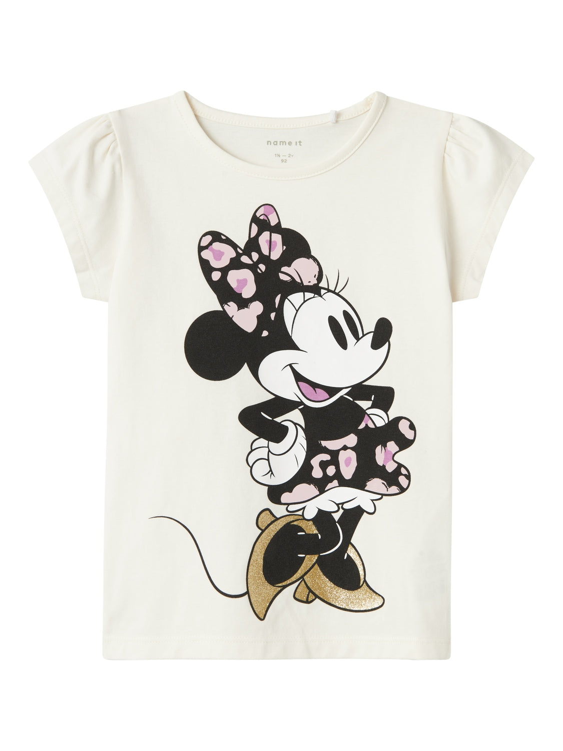 Name It Jibi Minni Mouse Bluse - Jet Stream - Udsalg!