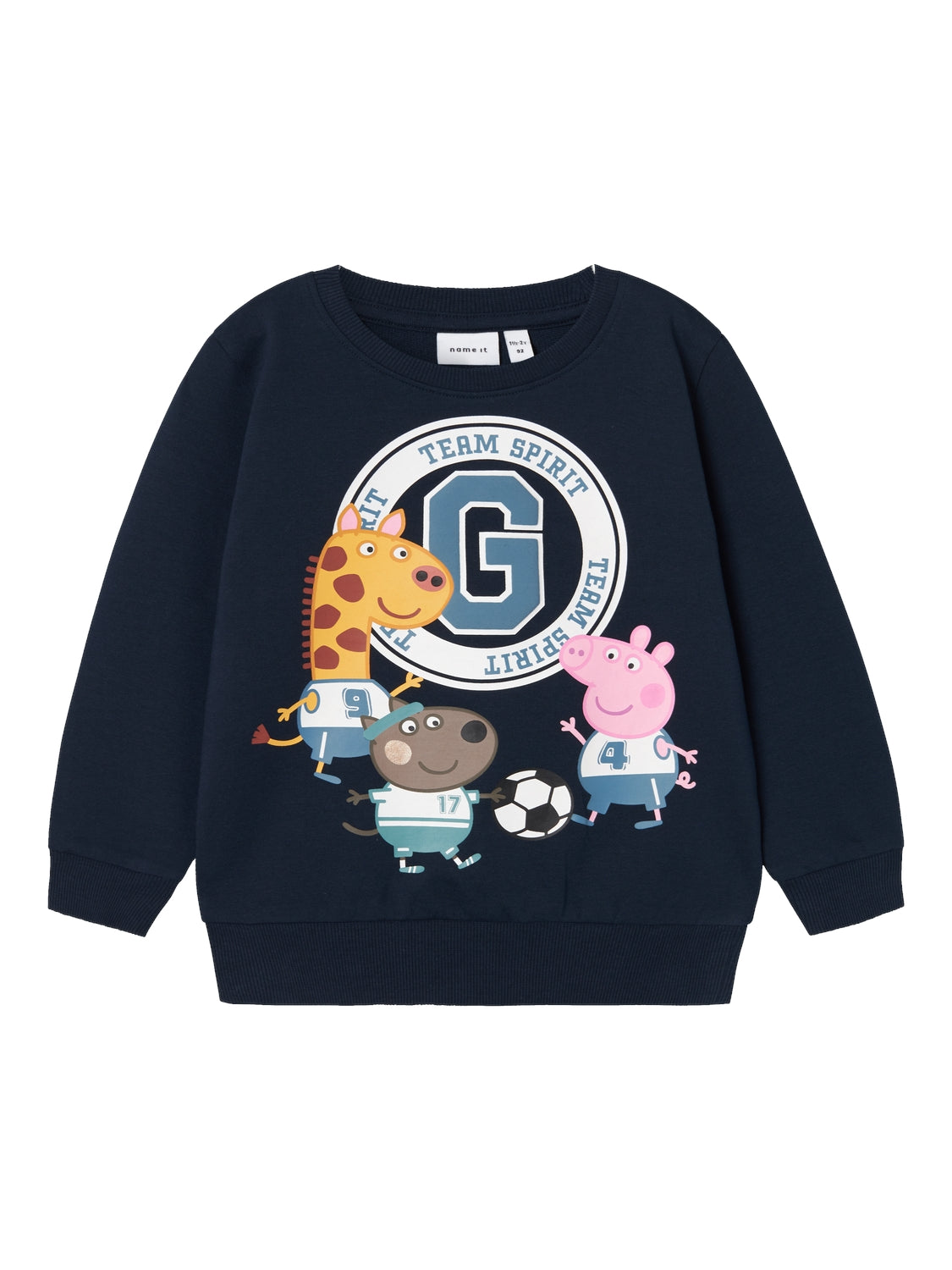 Name It Murphy Gurli Gris Sweatshirt – Mørk Sapphire