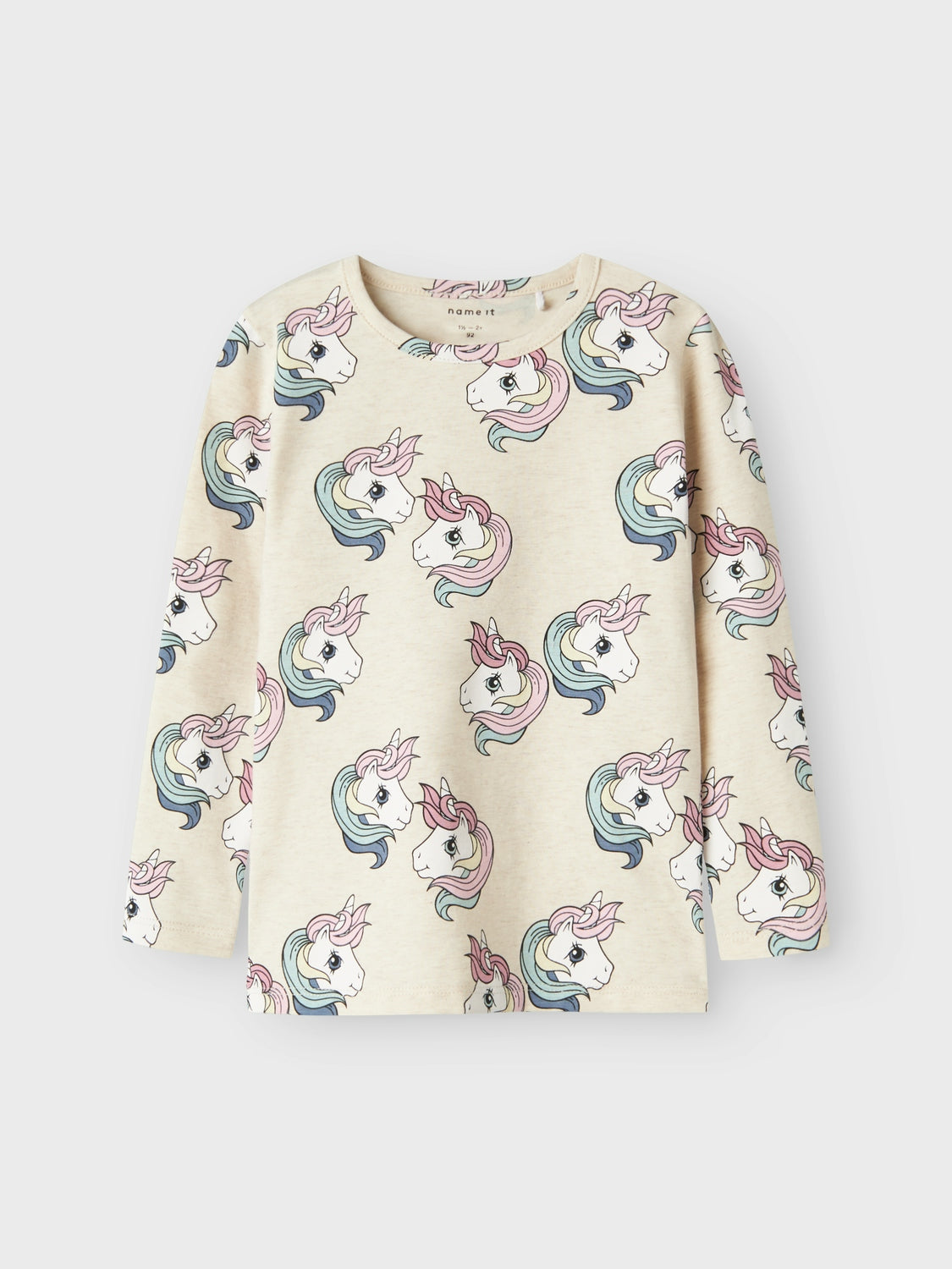 Name It Simone Top – My Little Pony Print – Peyote Melange