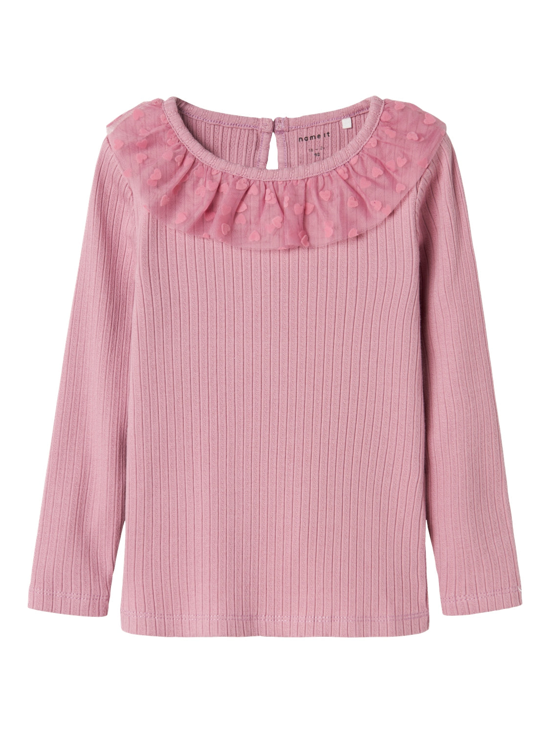 Name It Najas Top – Mauve Orchid – Elegant Festbluse til Børn