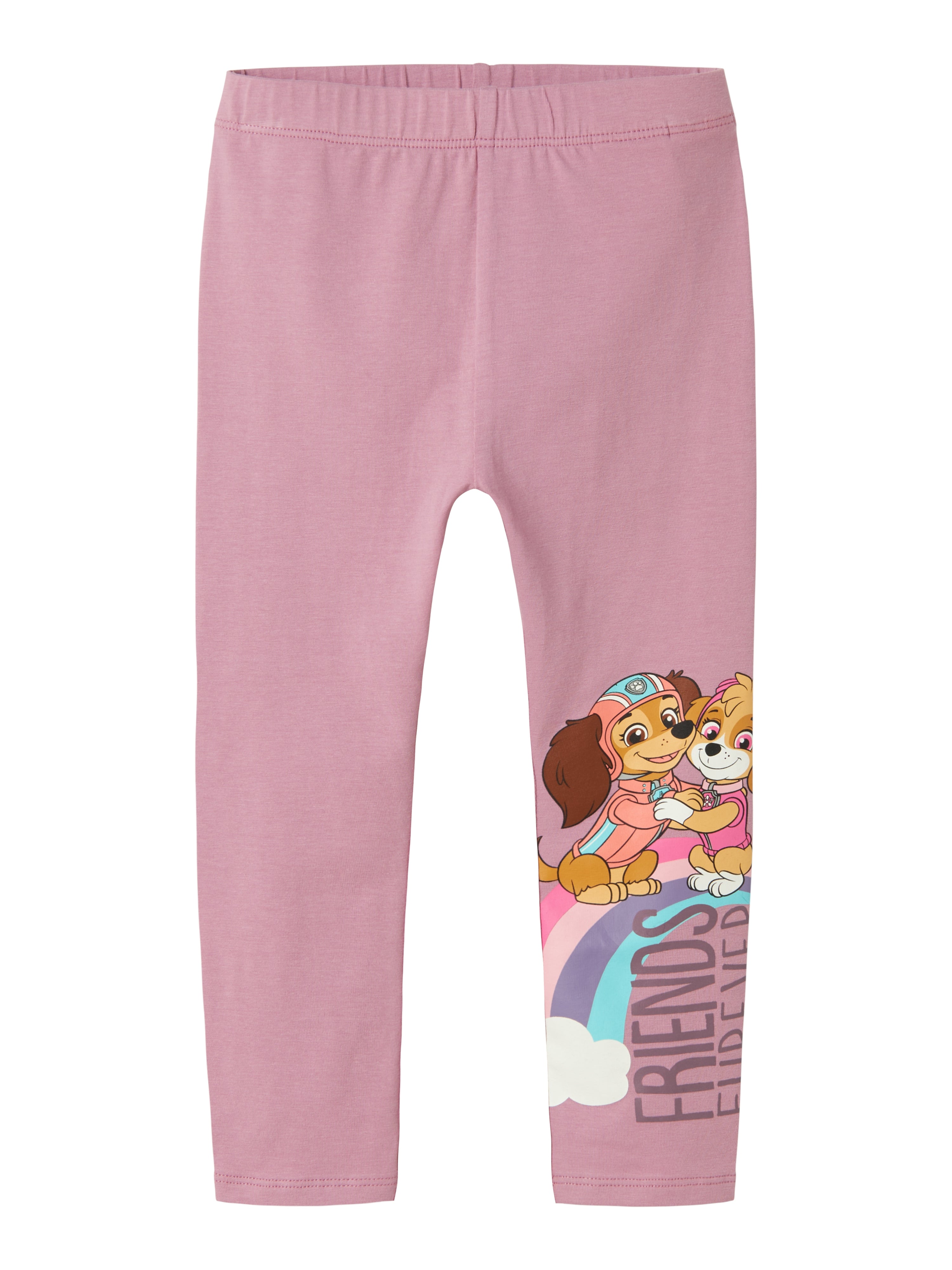 Paw Patrol Leggings til Børn - Lyserød med Print på Udsalg