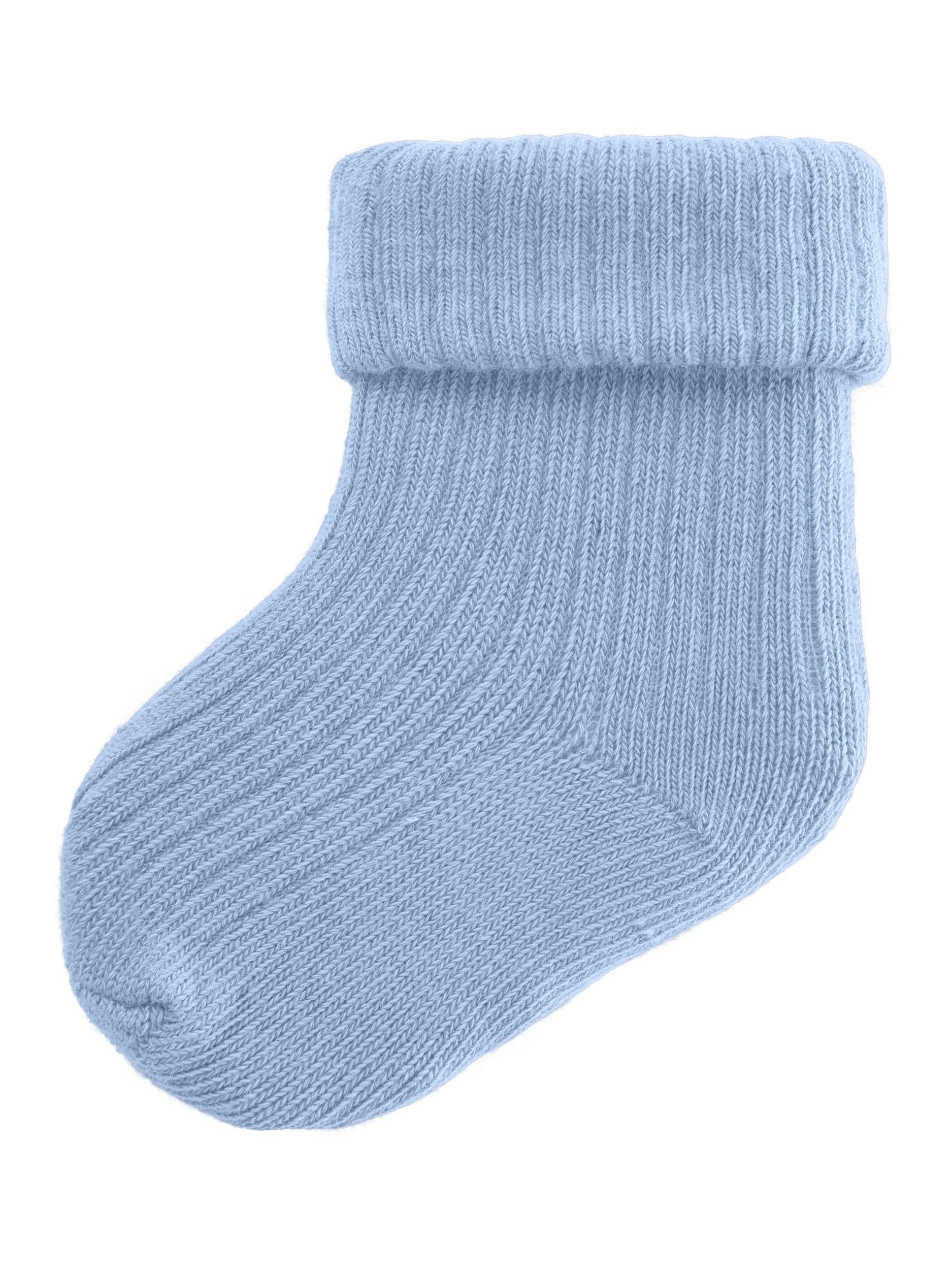 Name It Nobbu Babysokker – Chambray Blue – Fantastisk Tilbud!