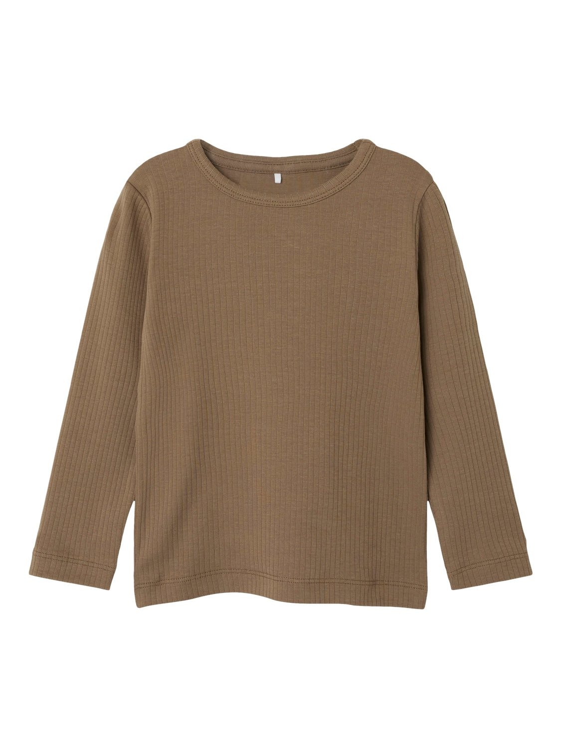 Name It Noe Slim Bluse - Valnød - Stilfuld Komfort til Børn