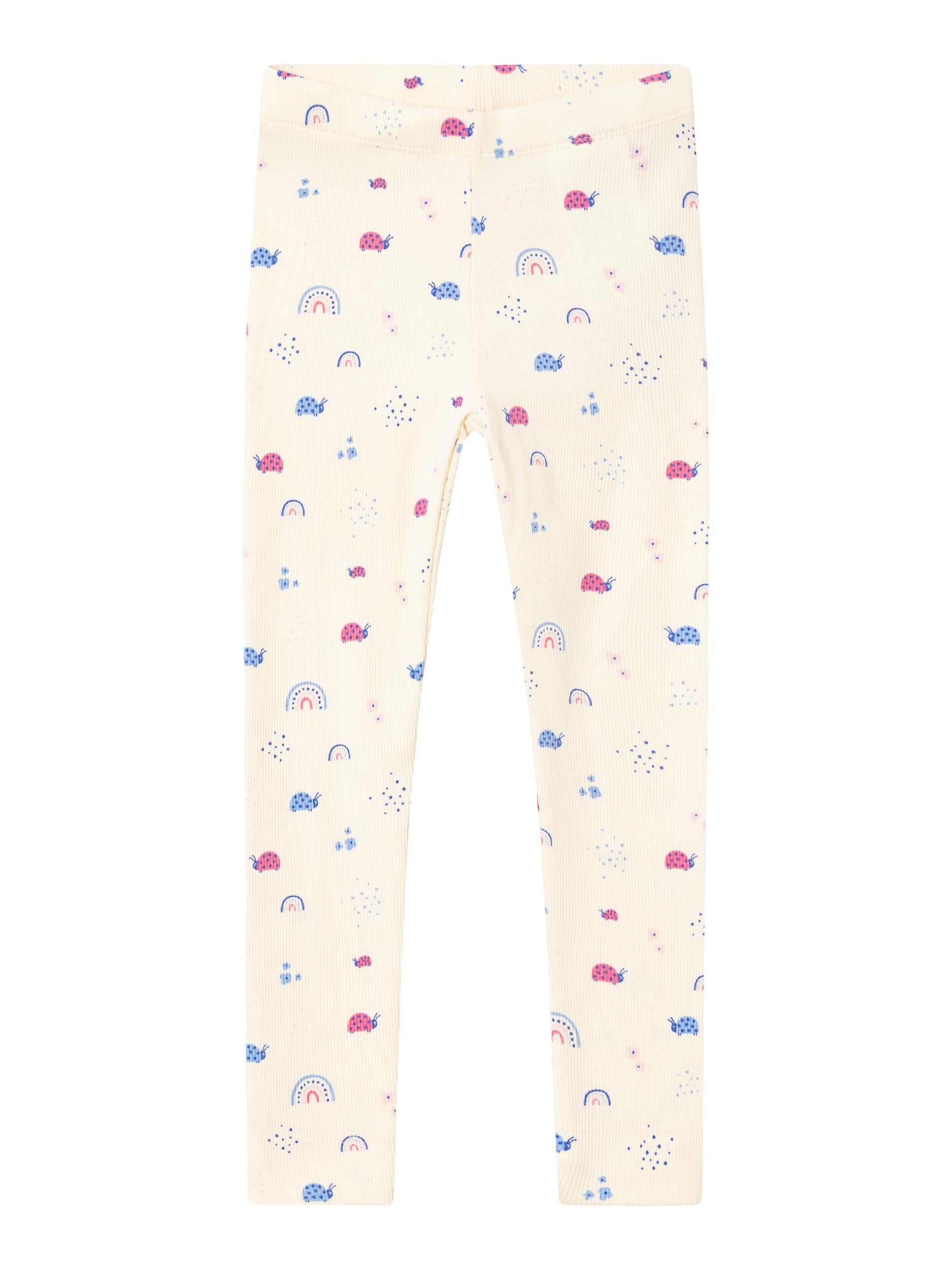 Name It Nonine Leggins - Buttercream med mariehøns