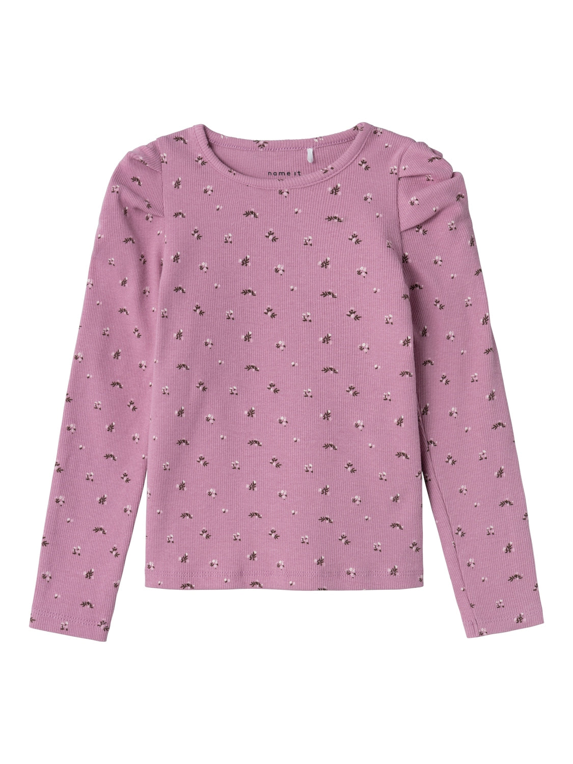 Name It Olinne Blomstret Top i Mauve Orchid – Skøn Stil!