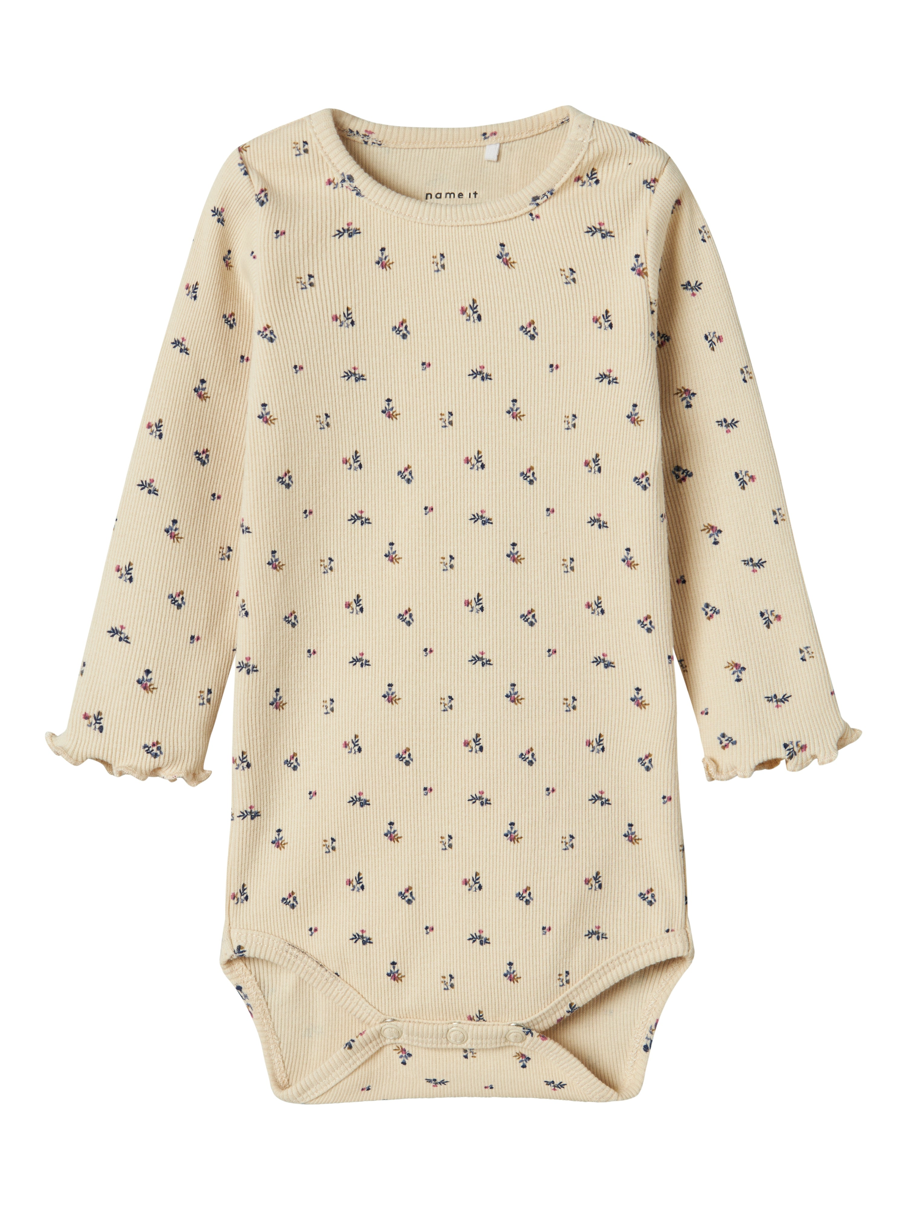 Name It Olinne Body – Sommer Sand med Blomsterprint