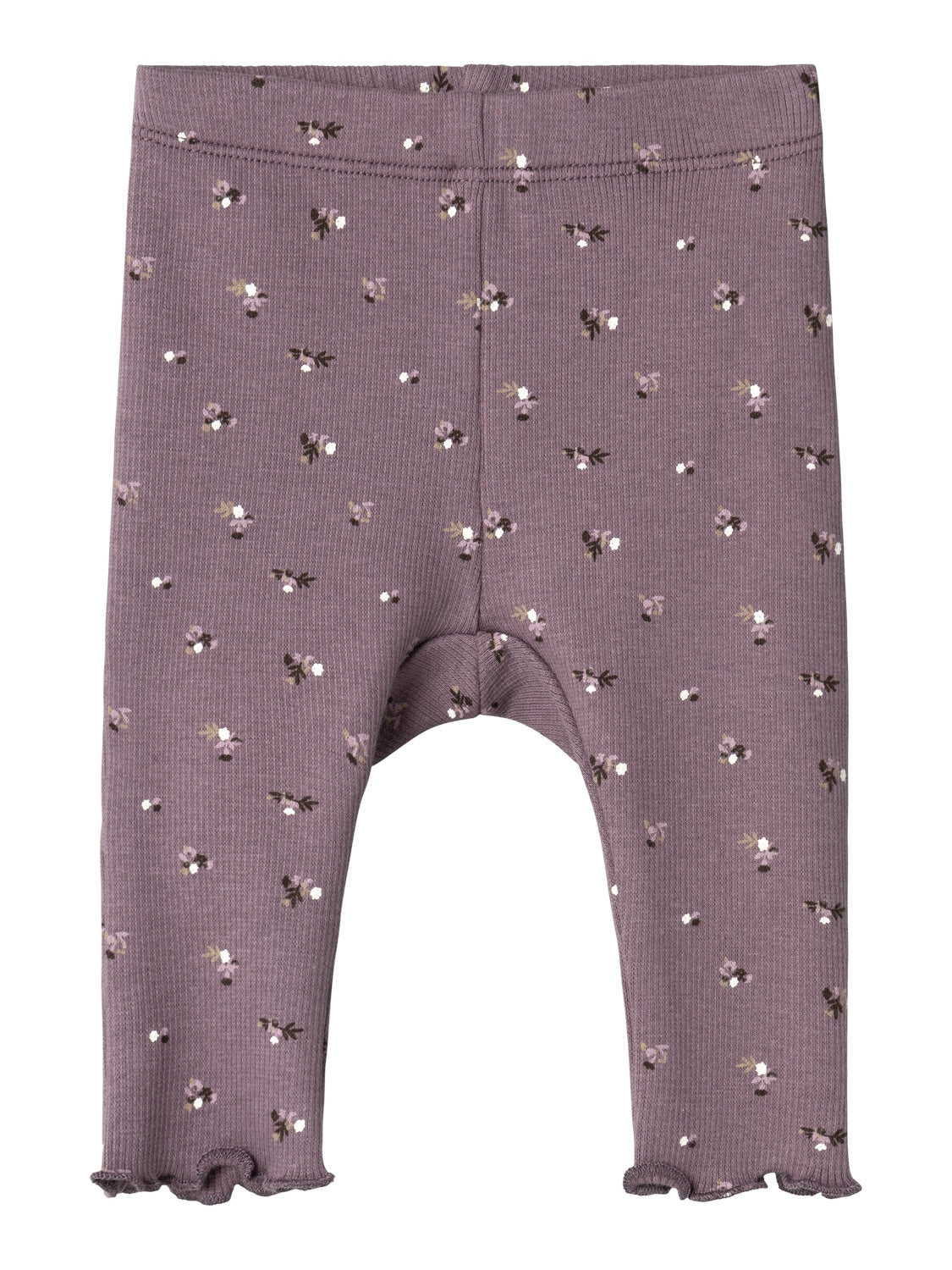 Name It Olinne Leggings med Blomsterprint – Arctic Dusk