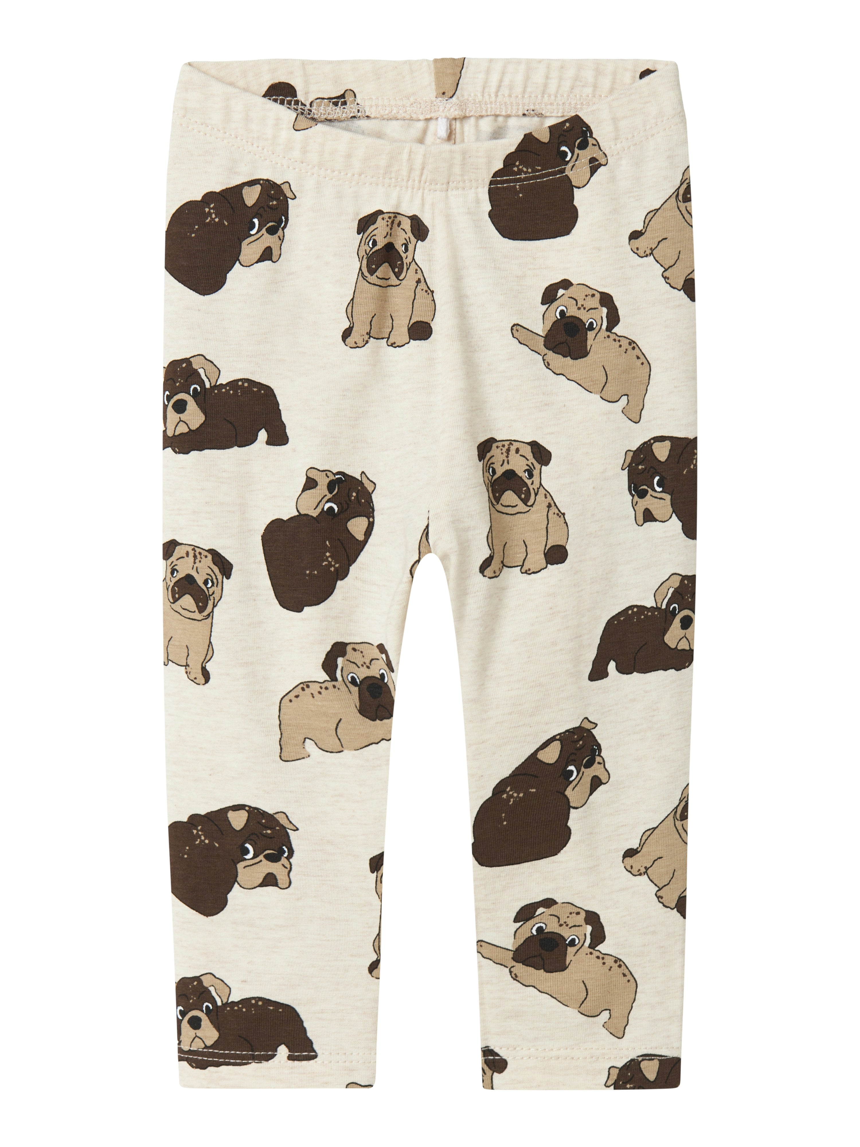 Søde hundeprint leggings til børn - Name It tilbud!