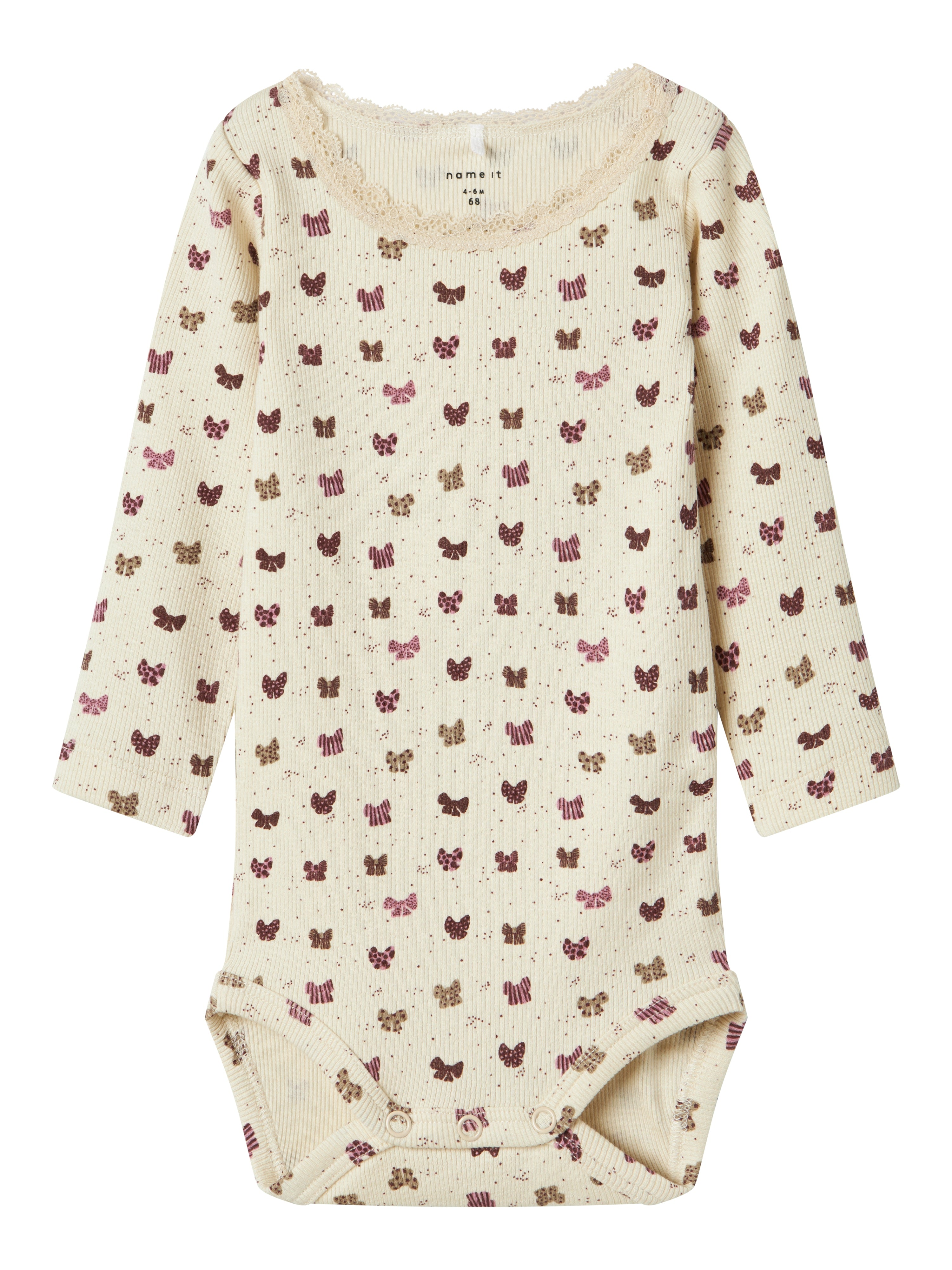 Name It Ribow Body - Sommer Sand - Blød og Komfortabel