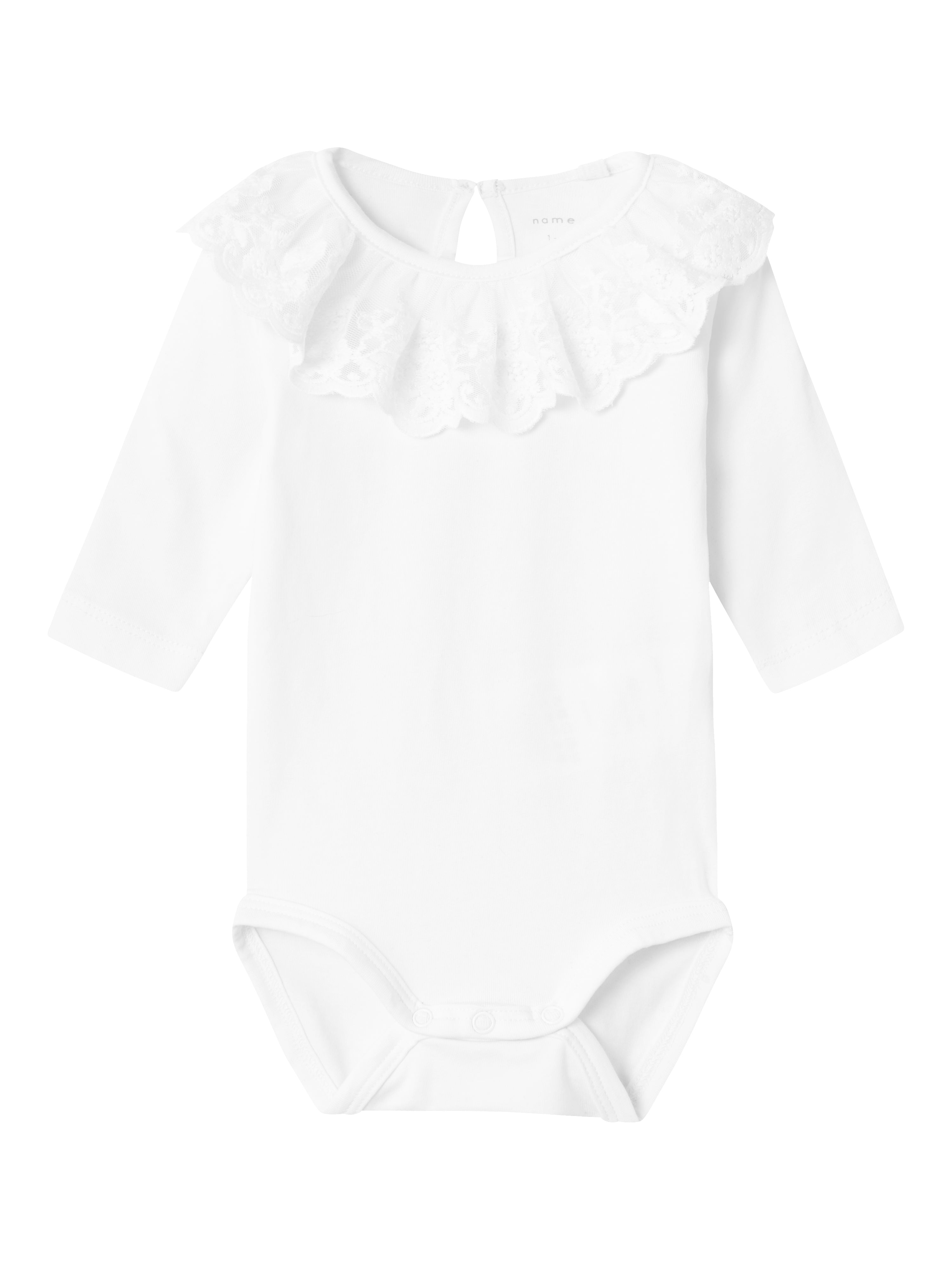 Name It Rilda Body – Lys Hvid – Udsalg!