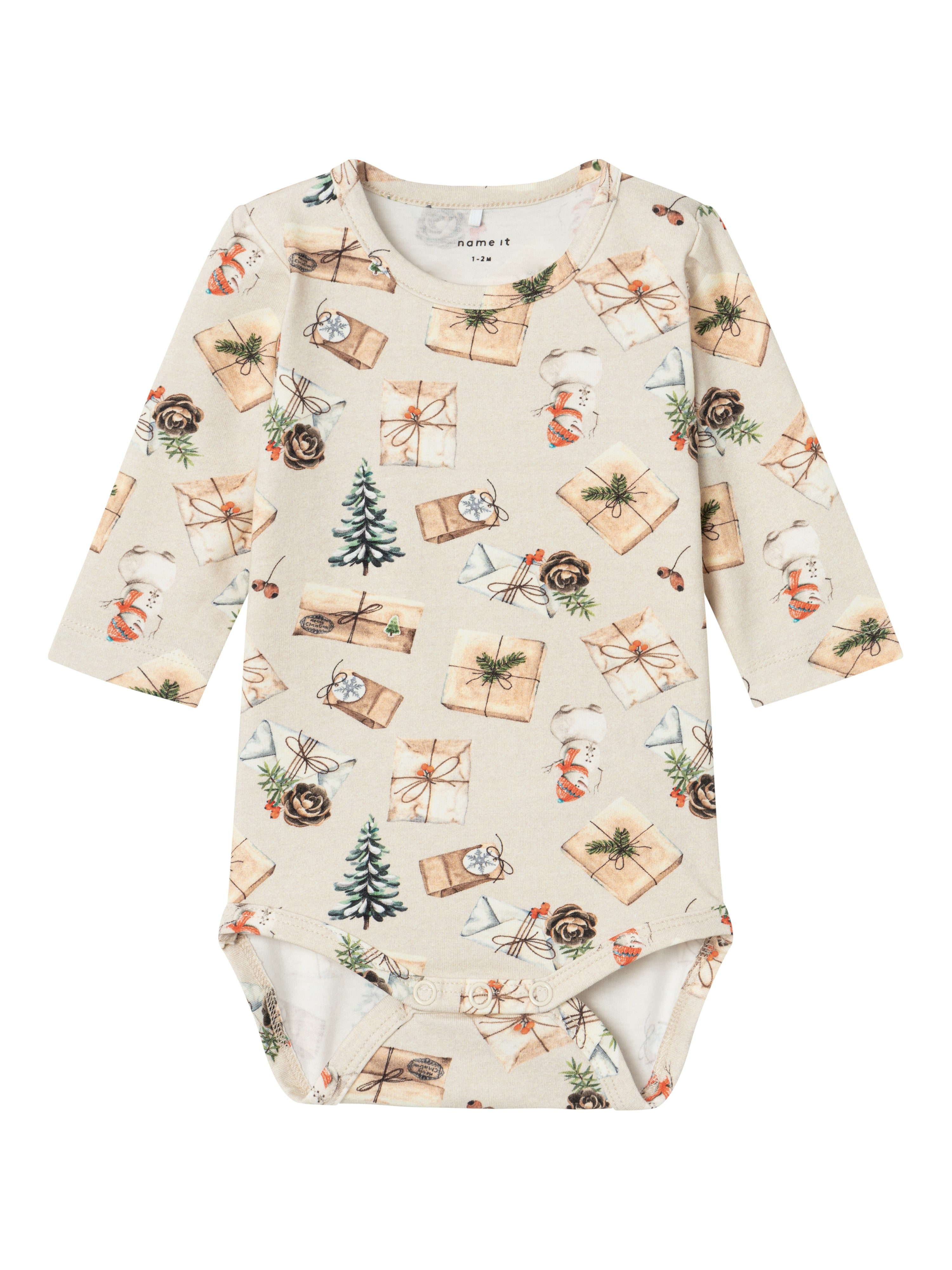 Name It Roccos Body – Peyote Melange – Julekollektion