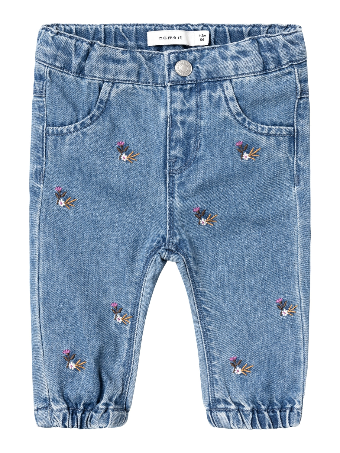 Name It Rose Jeans – Mellemblå Denim til Børn på udsalg!