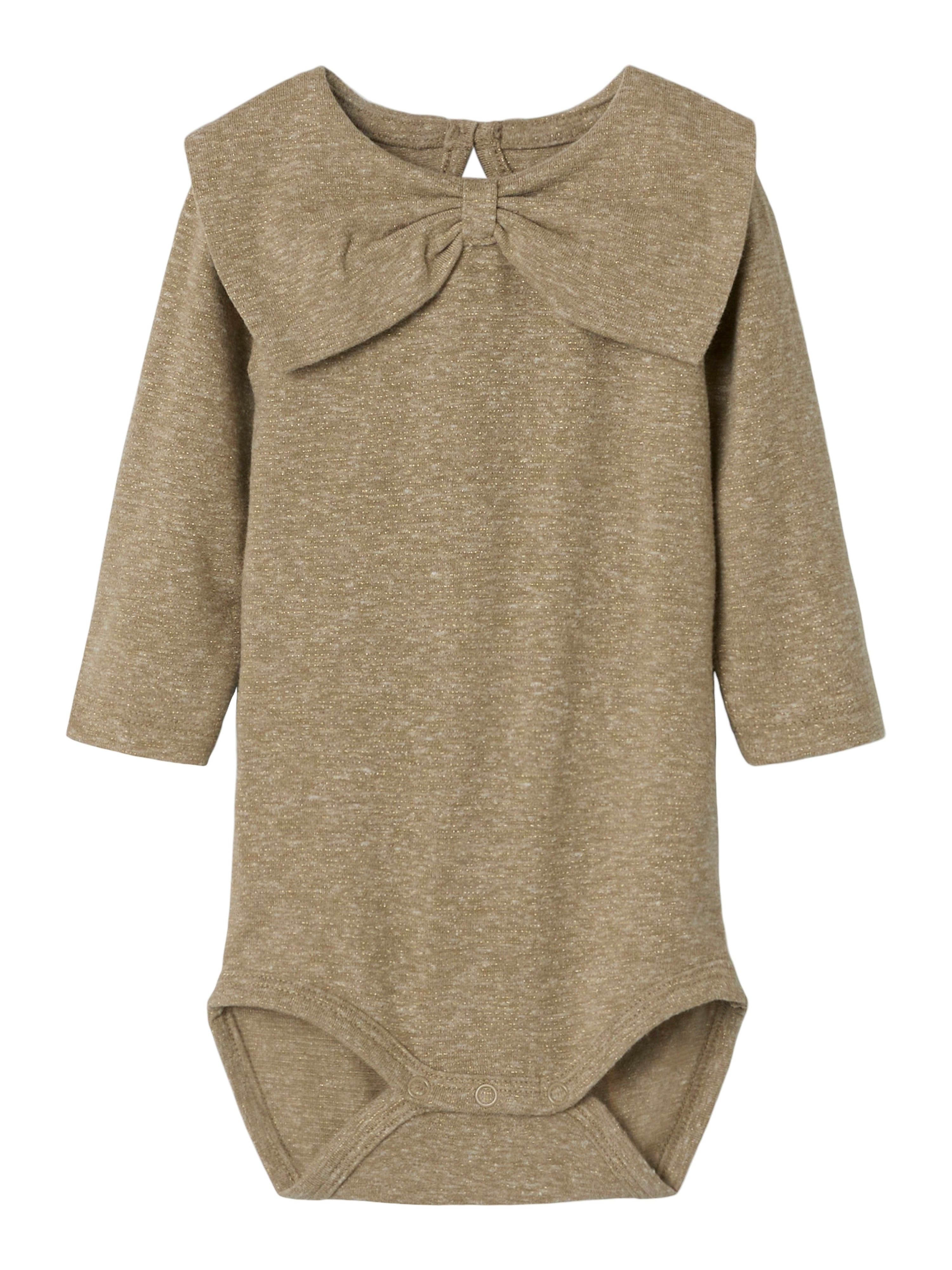 Name It Rossia Body – Glitrende Teak til Børn, Udsalg!