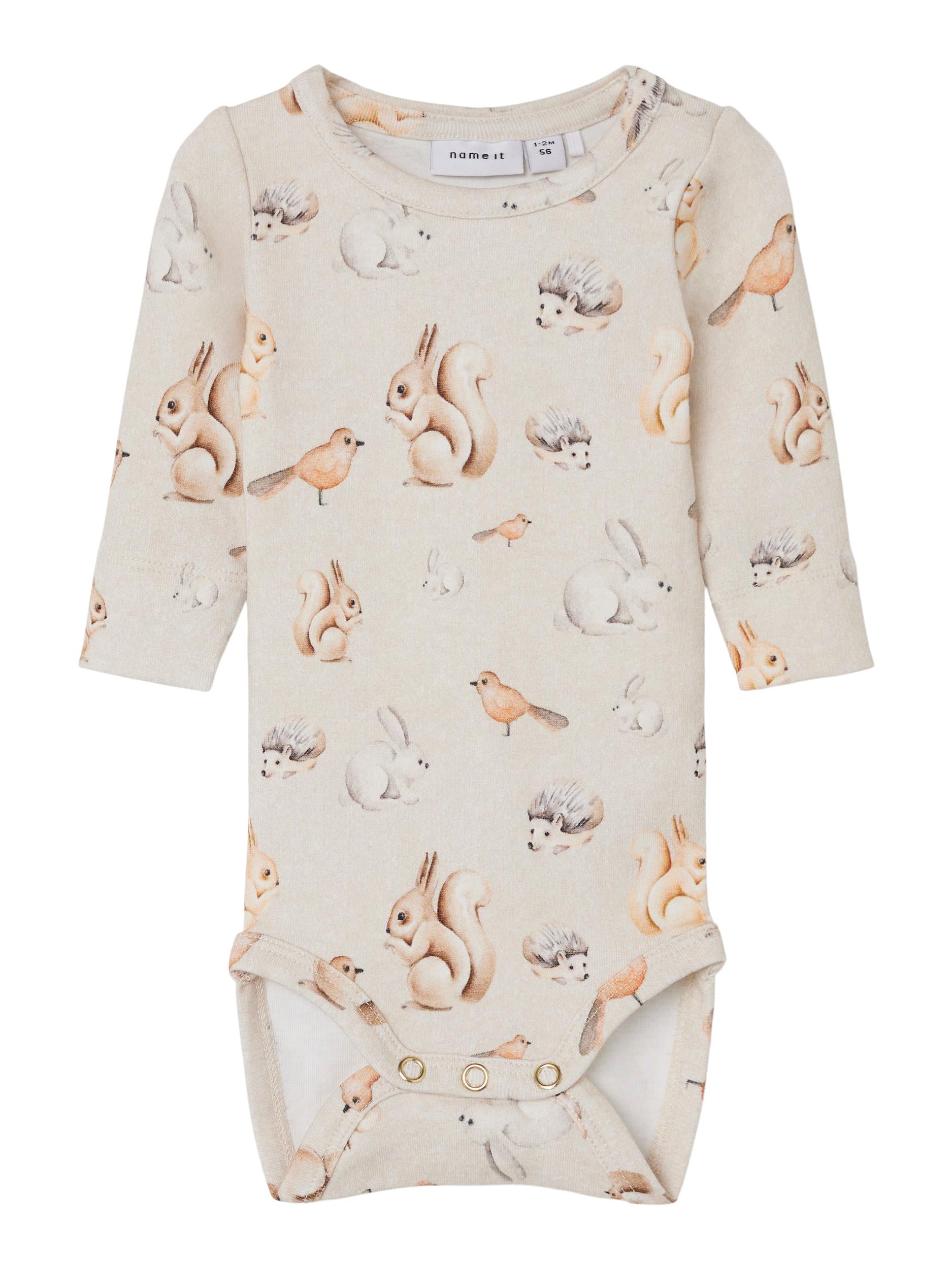 Name It Selma Body - Peyote med Dyreprint til Børn