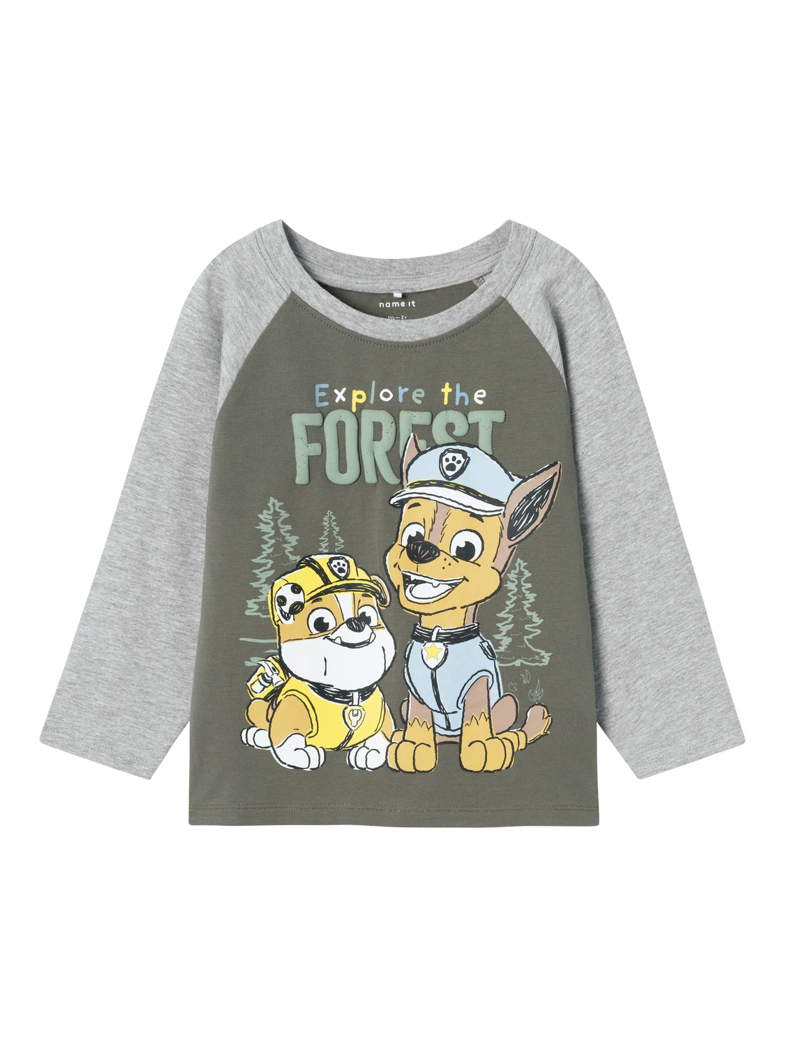 Paw Patrol Bluse fra Name It – Tea Leaf – Fantastisk Tilbud!