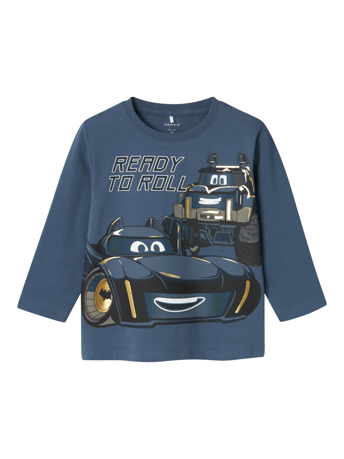 Name It Sikke Batwheels Bluse – Bering Sea – Fantastisk Tilbud!
