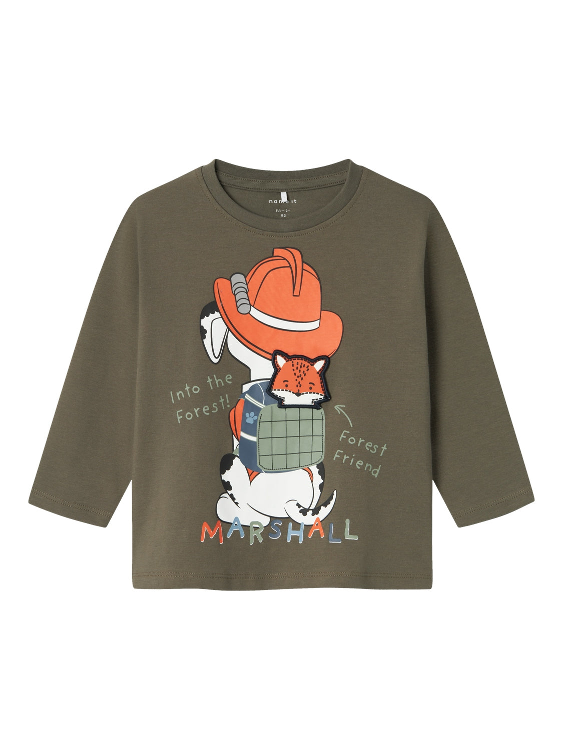 Paw Patrol Bluse – Tea Leaf med 3D Detalje til Børn