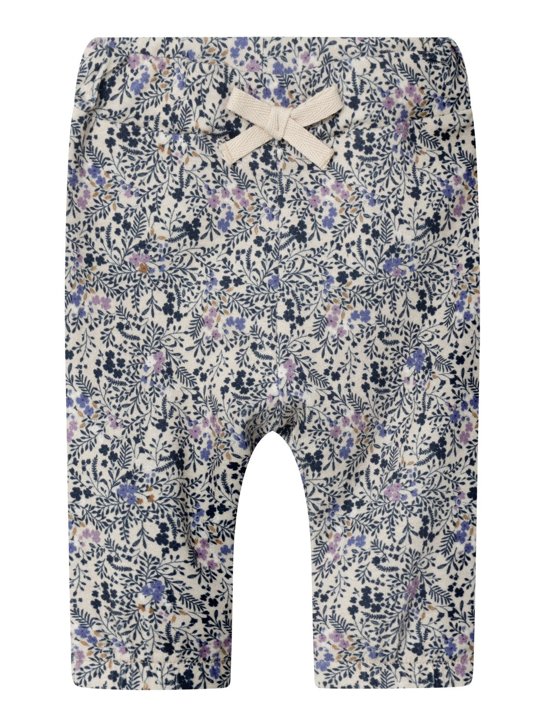 Name It Sobia Bukser - Peyote Melange med Blomsterprint