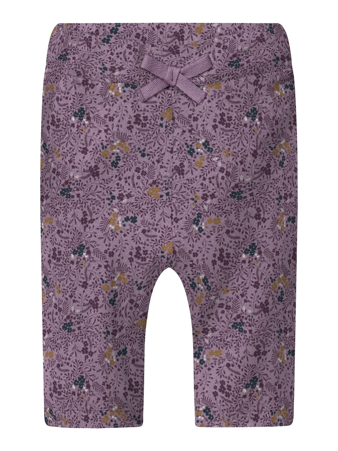 Name It Sobia Bukser – Lavendel Mist med Blomsterprint