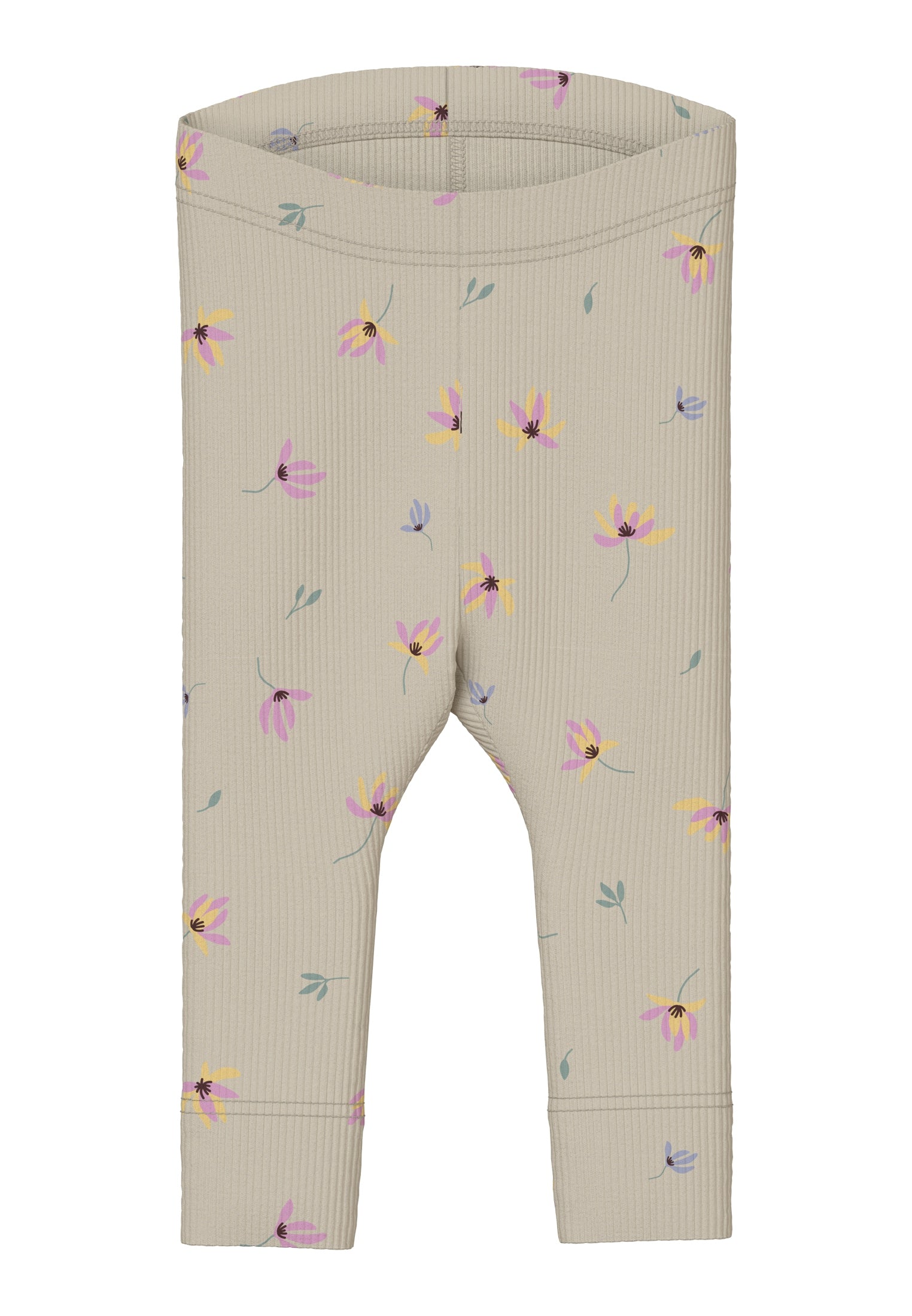 Name It Tasha Leggings – Sommer Sand – Blomsterprint Tilbud