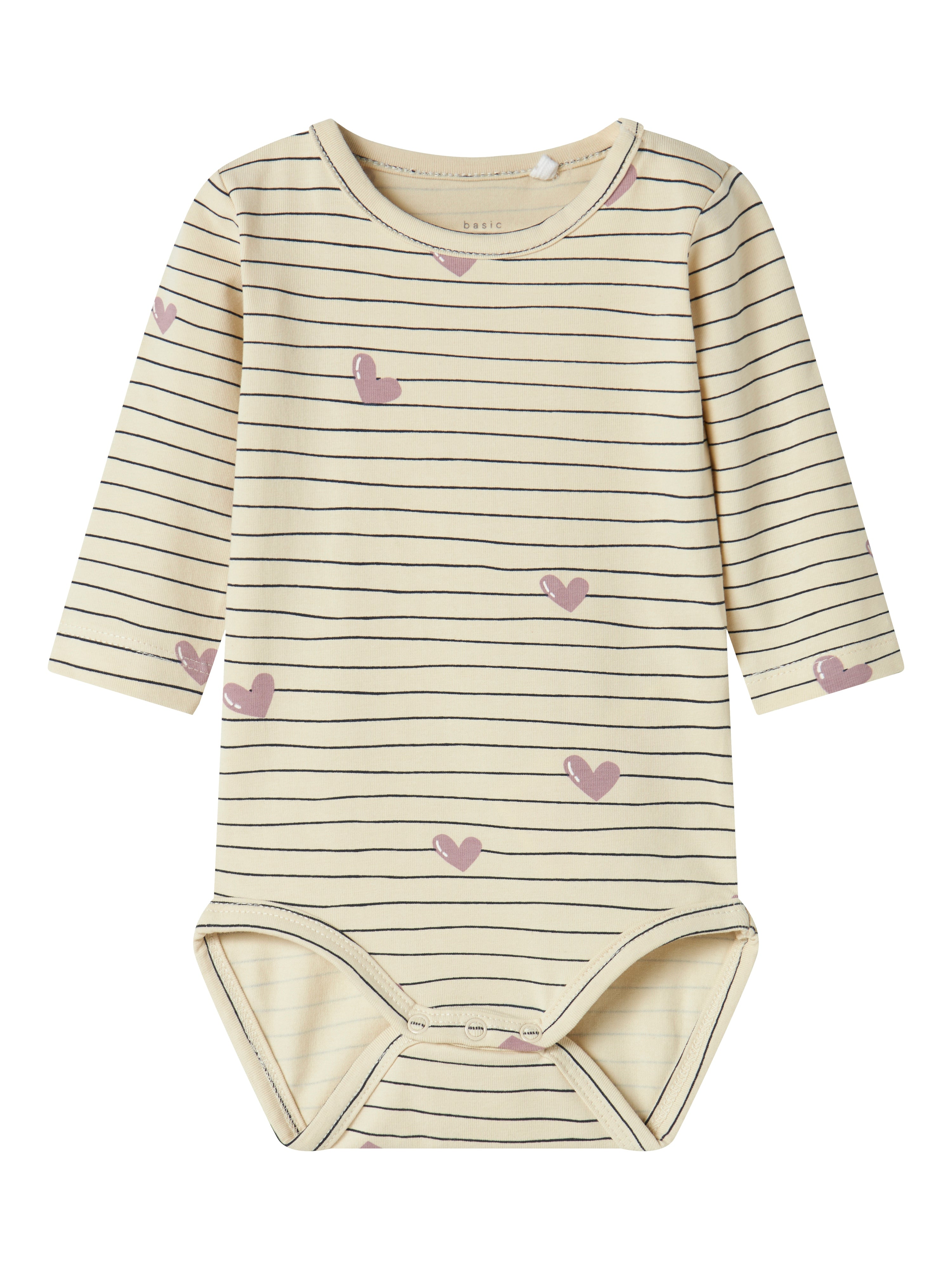 Name It Vandora Body – Økologisk Hjerte Design til Børn