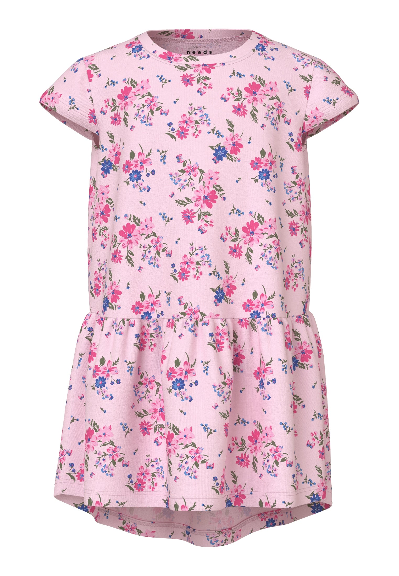 Name It Vigga Kjole - Ballerina med Blomsterprint på udsalg