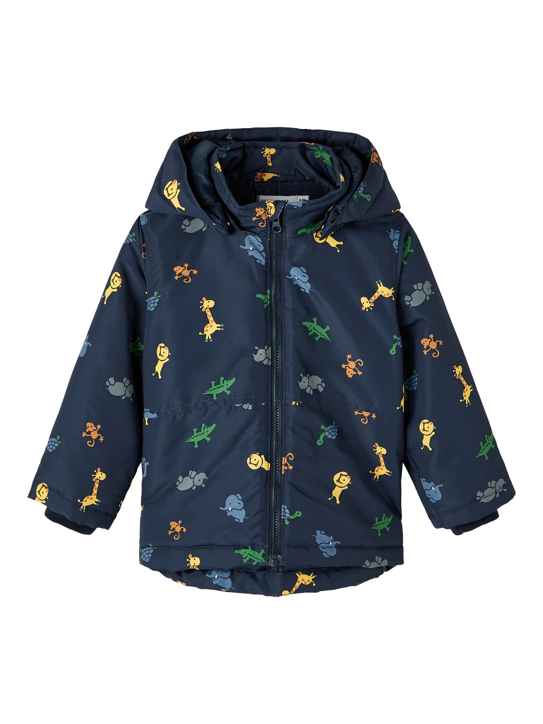 Name It Max Zoo Vinterjakke – Mørk Safir Tilbud!