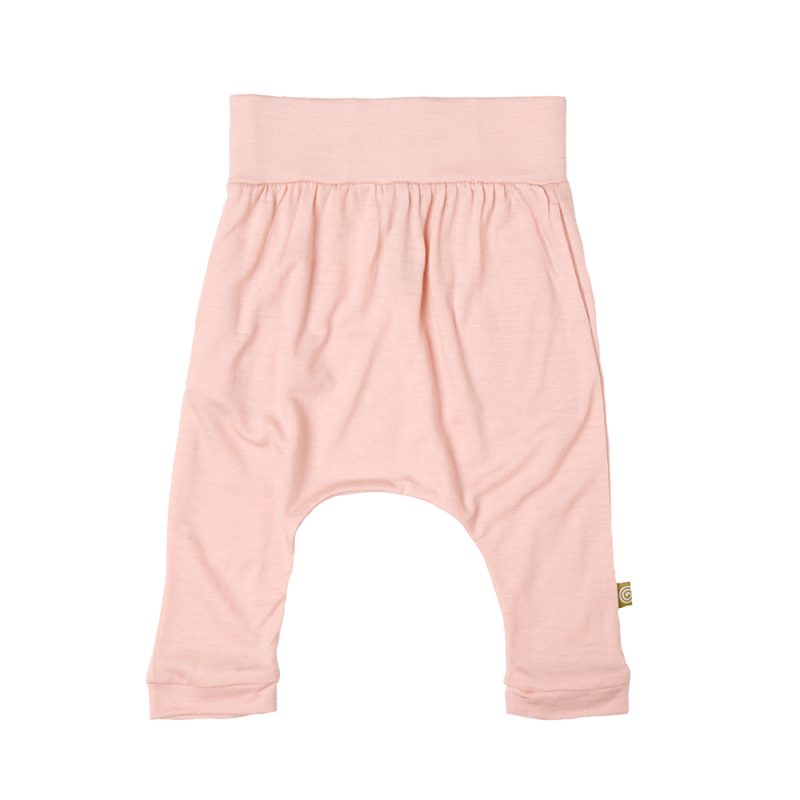 Nui Organics Ballonbukser I Merinould Til Baby  Sart Rosa