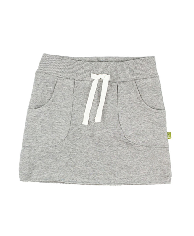 Sweatshirt Nederdel - Grå