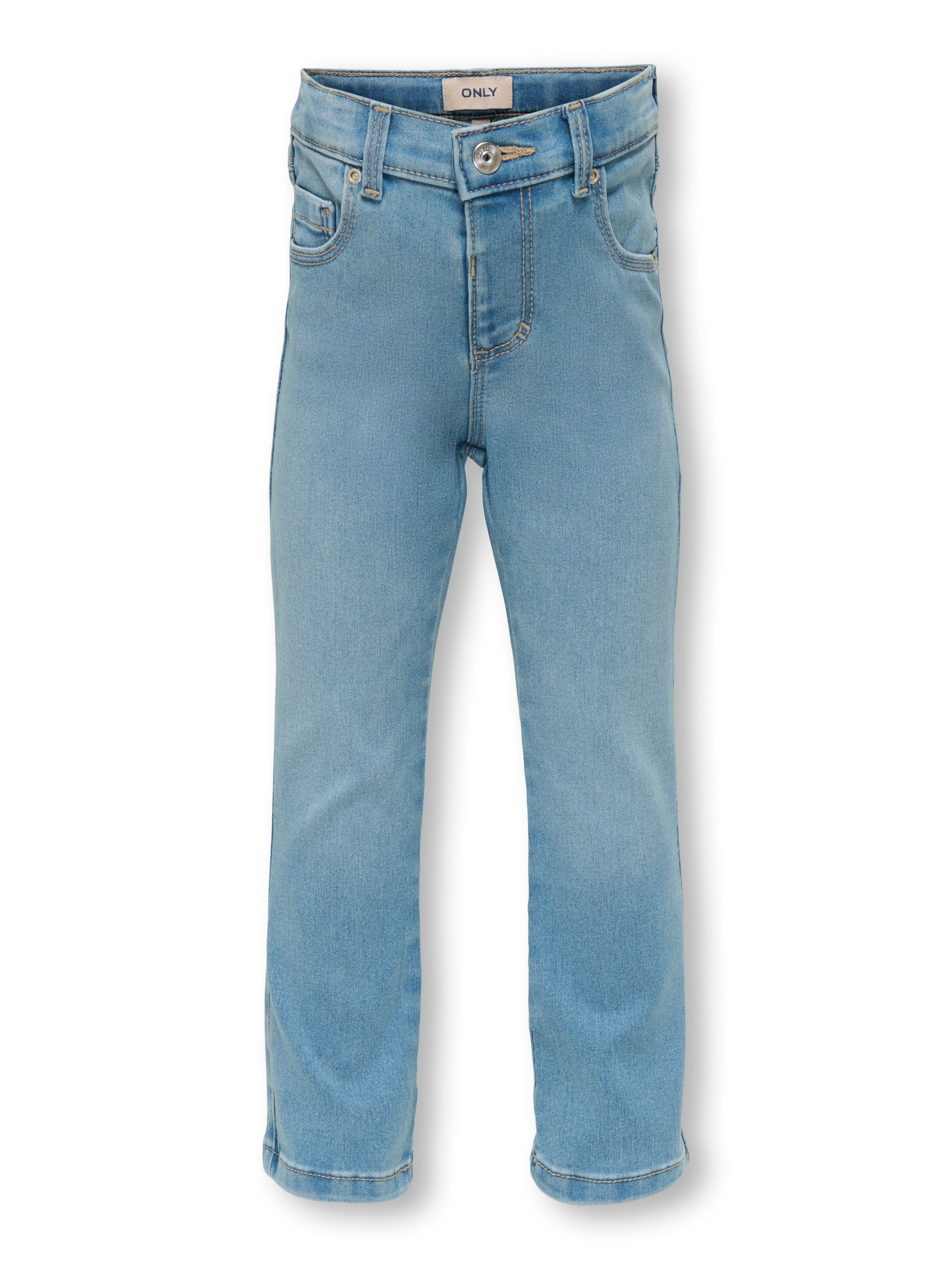 Only Mini Royal Flared Jeans - Lys Blå Denim til Børn