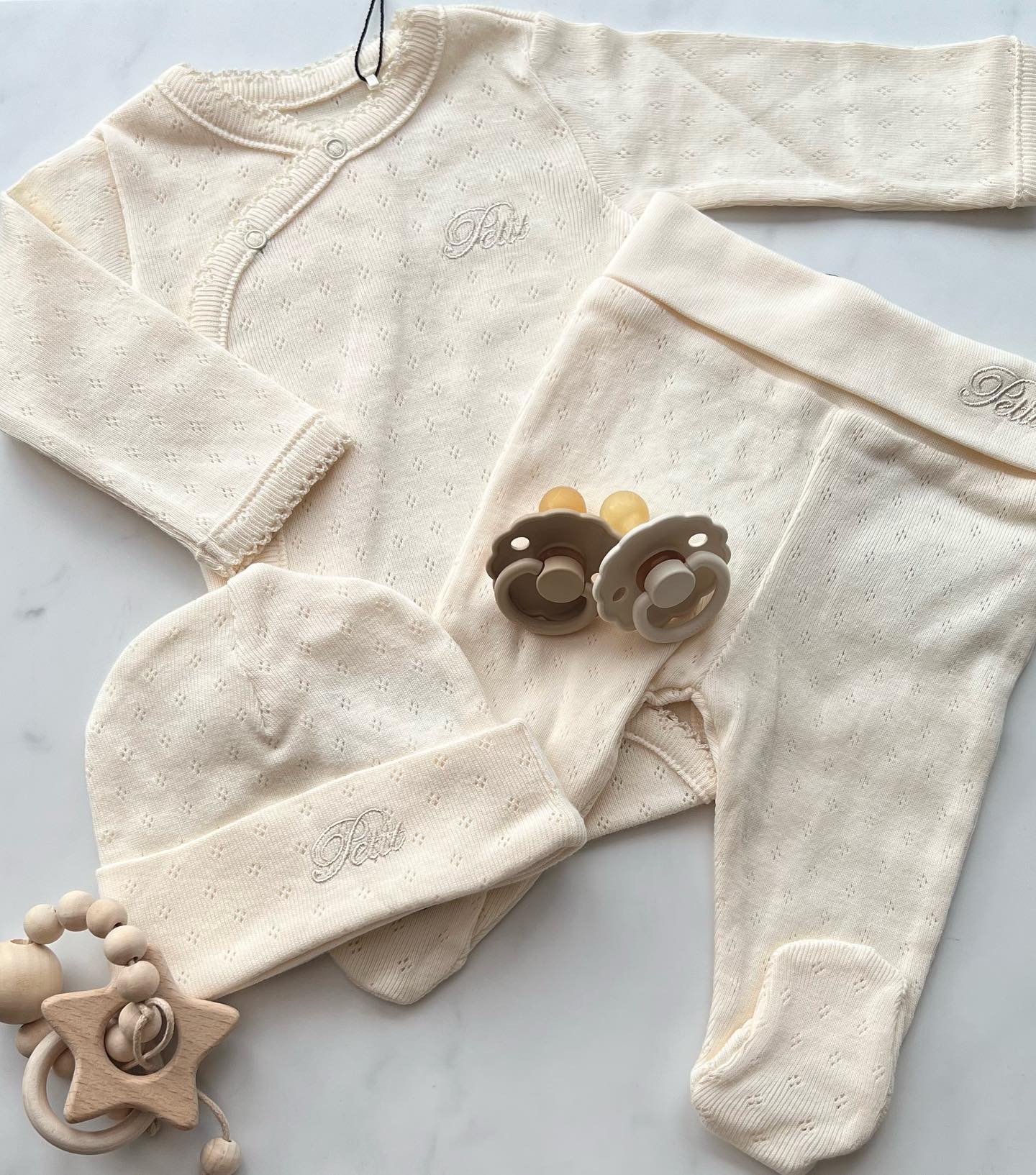 Petit By Sofie Schnoor Babybukser i Antique White – Udsalg!