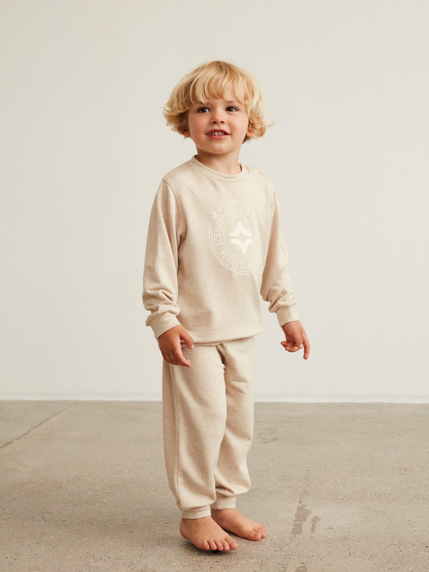 Petit By Sofie Schnoor Sweatpants i Lys Beige - Tilbud!