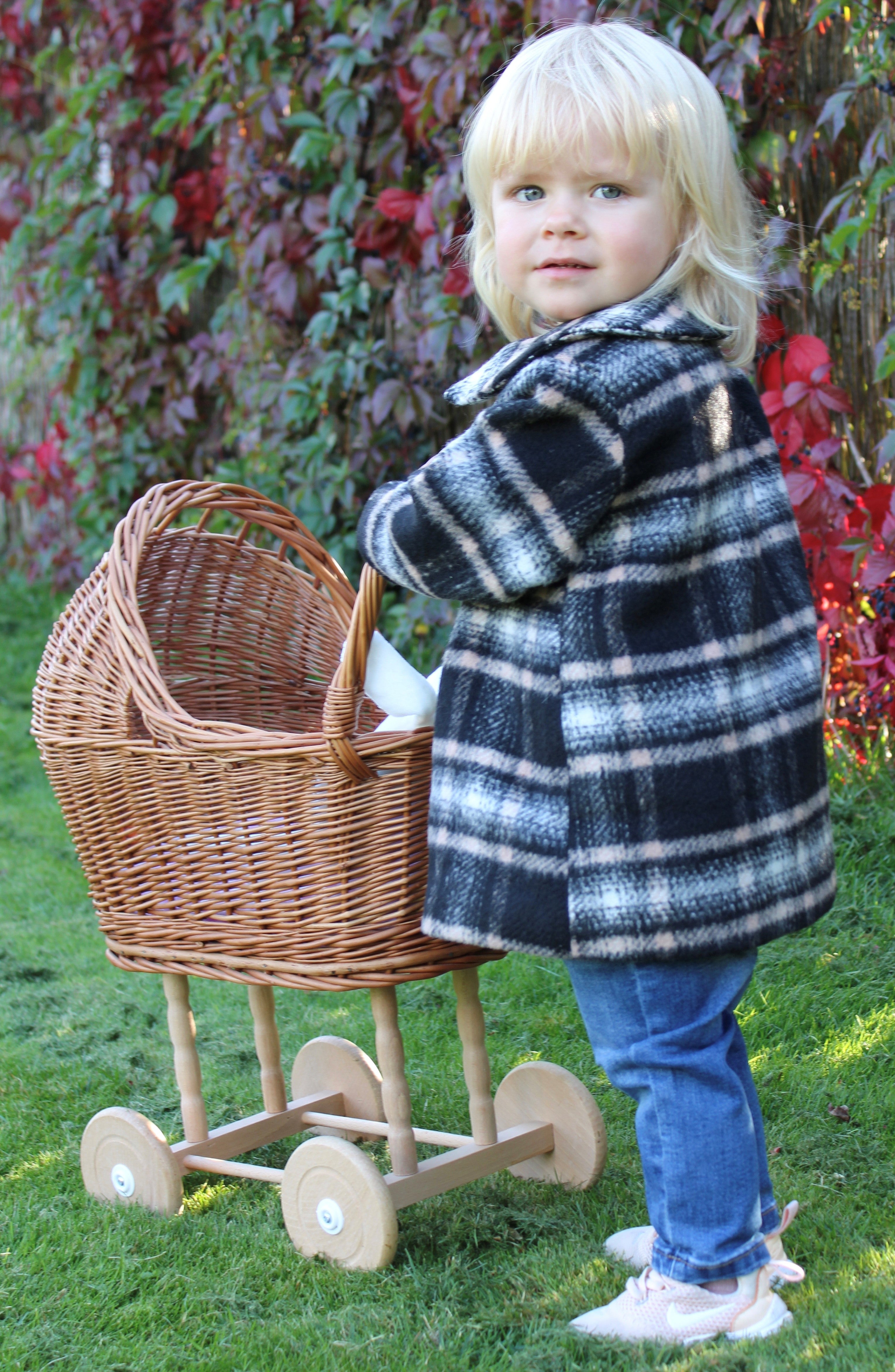 Sød ternet pigejakke fra Petit By Sofie Schnoor - Black Friday!