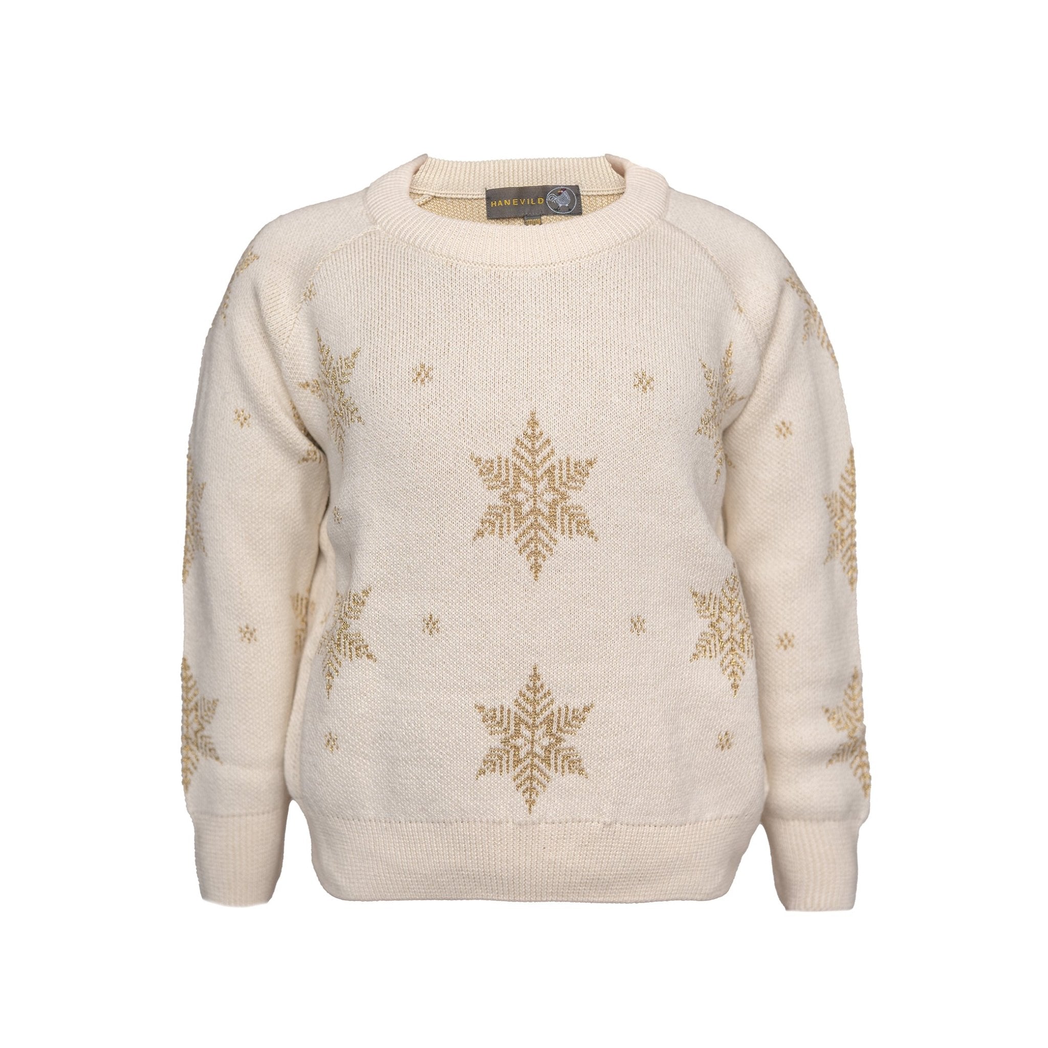 Snefnug Bluse  Guld - Ivory