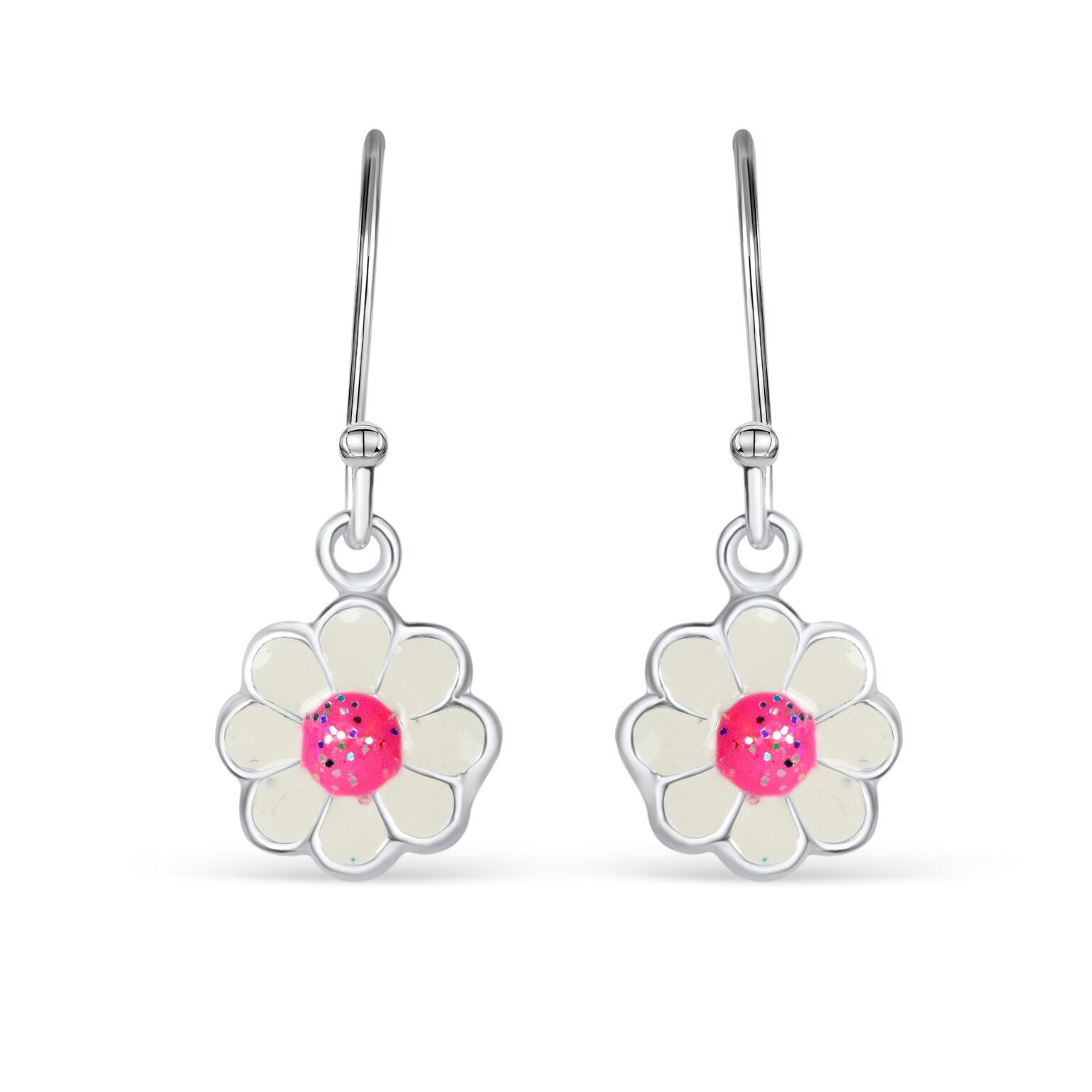 Nikkelfri Blomsterøreringe i 925 Sterlingsølv – Elegance