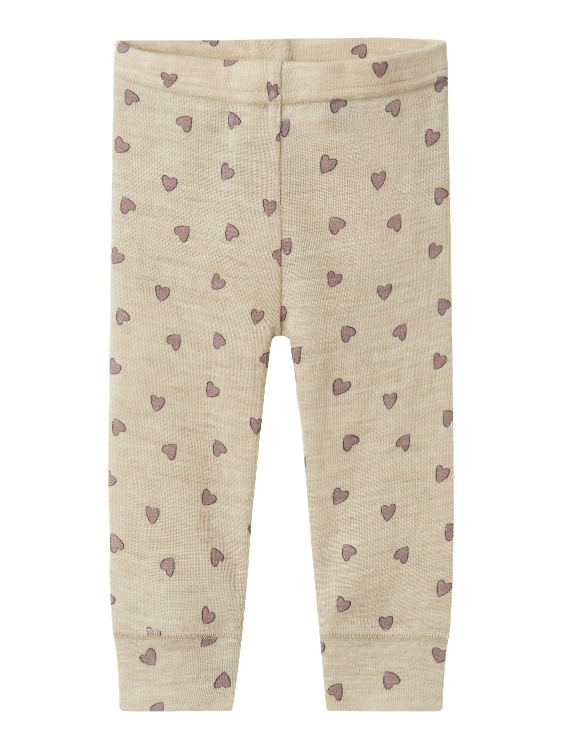 Name It Wang Uld Rib Leggings – Cashmere til Børn